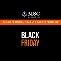 Black Friday MSC Croisières