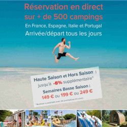 promotion réservation Camping moins cher