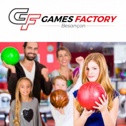 6,50€ tarif Bowling Besançon Game Factory