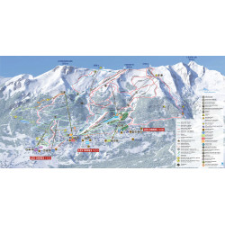 plan des piste les Orres